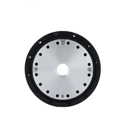 HONPINE HPJM-RE70-90-PRO motor front face, circular mounting plate with bolt pattern and center bore
