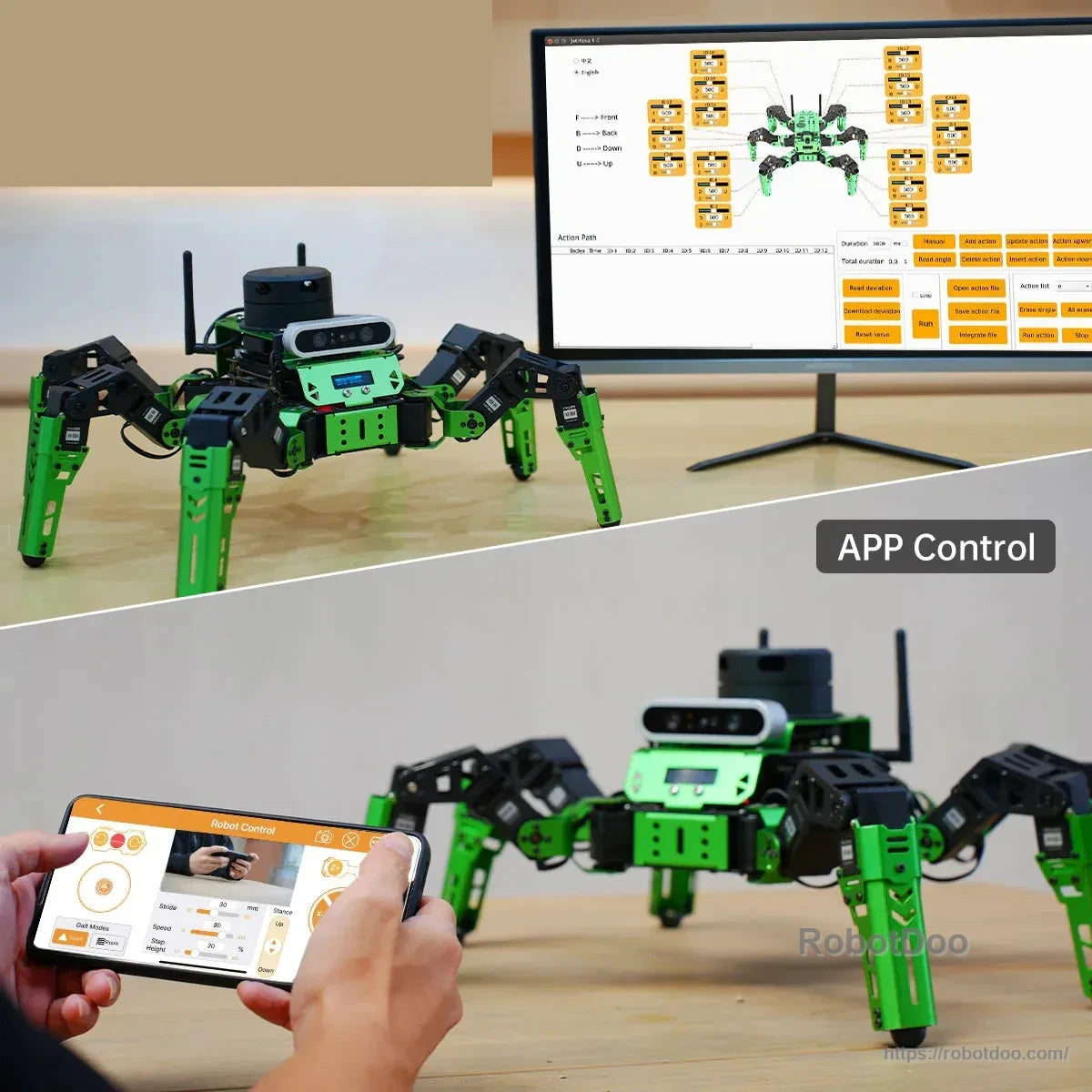 Hiwonder JetHexa ROS Hexapod Robot