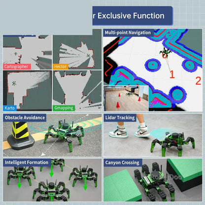 Hiwonder JetHexa ROS Hexapod Robot