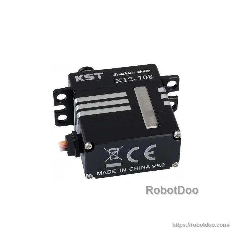 KST X12-708 Brushless Micro Servo Motor, 6.0–8.4V, 9.3 kgf.cm @ 8.4V for 380/420/450 Helicopter Cyclic