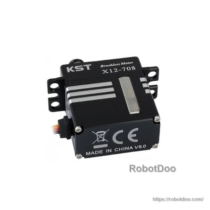 KST X12-708 Brushless Micro Servo Motor, 6.0–8.4V, 9.3 kgf.cm @ 8.4V for 380/420/450 Helicopter Cyclic
