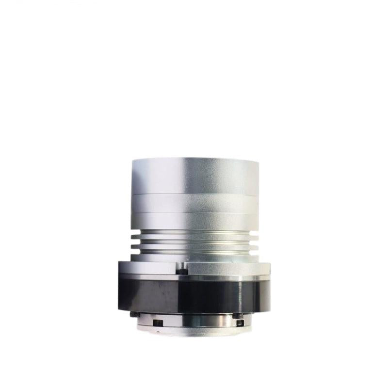 RH-17 harmonic actuator motor side profile showing cylindrical housing and mounting flange