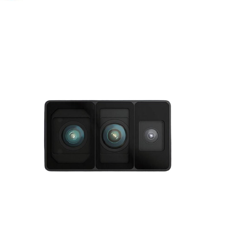 MANIFOLD TECH Odin 1 spatial memory module front view with three camera lenses for SLAM