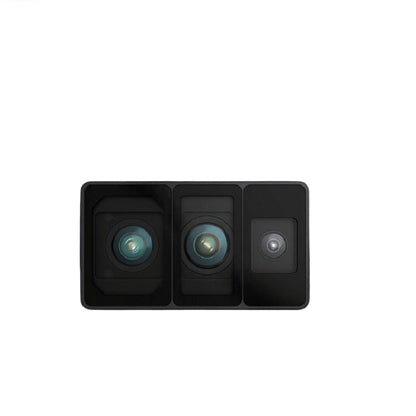 MANIFOLD TECH Odin 1 spatial memory module front view with three camera lenses for SLAM