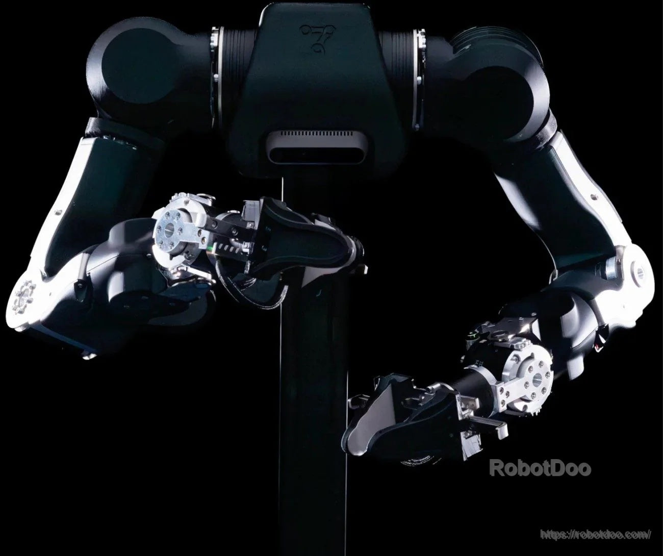 OpenArm Kit bimanual 7DOF robotic arm kit with dual manipulators mounted on a central base