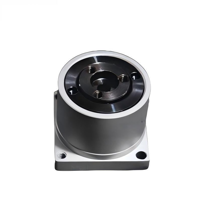 PY TECHNOLOGY MINIF series harmonic reducer with square flange, top view showing mounting holes