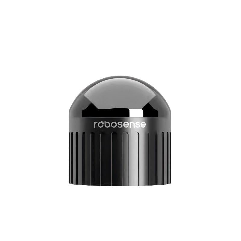 RoboSense Airy 192-beam hemispherical digital LiDAR sensor, front view with domed lens and logo
