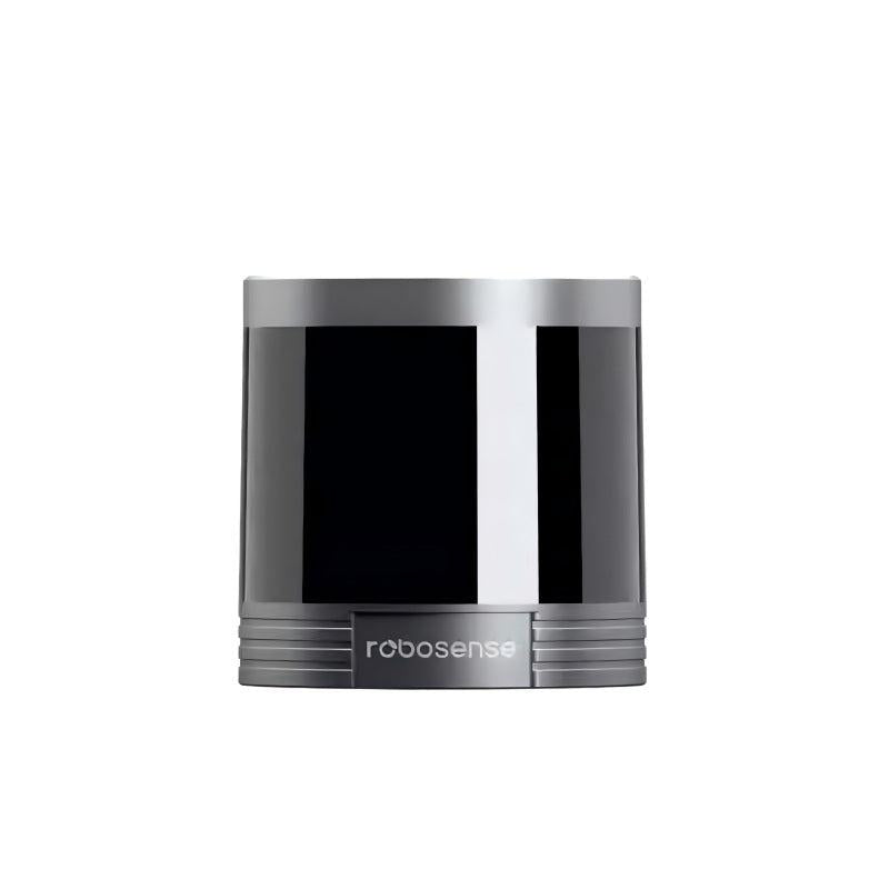 RoboSense Helios Series 360° LiDAR sensor unit, front view with robosense logo