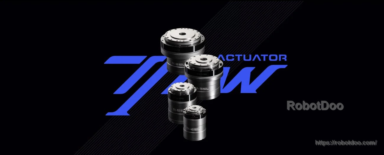 SITO DRIVE TA-40 rotary actuator lineup, compact integrated joint modules for robotic joints