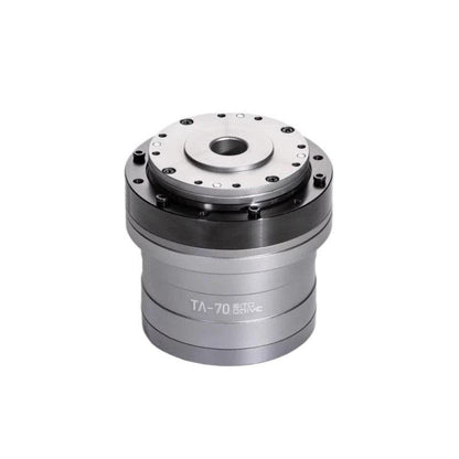 SITO DRIVE TA-70 rotary actuator angled view showing top flange with mounting holes and center bore