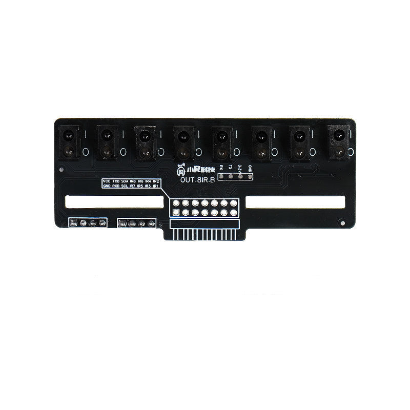8-Channel IR Line Tracking Sensor Module for Robot Car (Analog & Digital Output, UART/I2C Support)