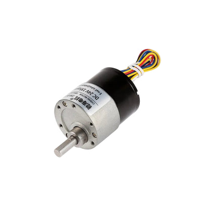 GM37-BLDC3525 Brushless DC Gear Motor 12V 24V High Torque Metal Gear Reduction Motor with PWM Speed Control