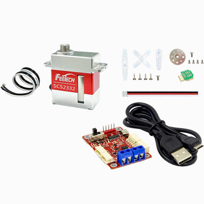 FEETECH SCS2332 Mini TTL Bus Servo 4.5KG Metal Gear Micro Smart Servo for Robot Finger Joint