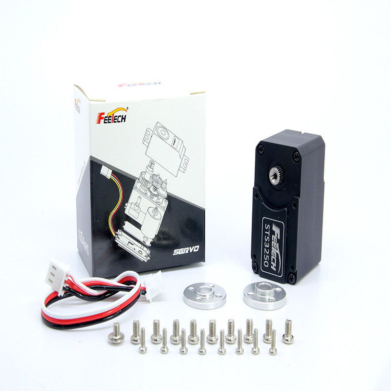 FEETECH STS3250 50KG 360° Dual Shaft Serial Bus Servo 12V Metal Gear Robot Servo