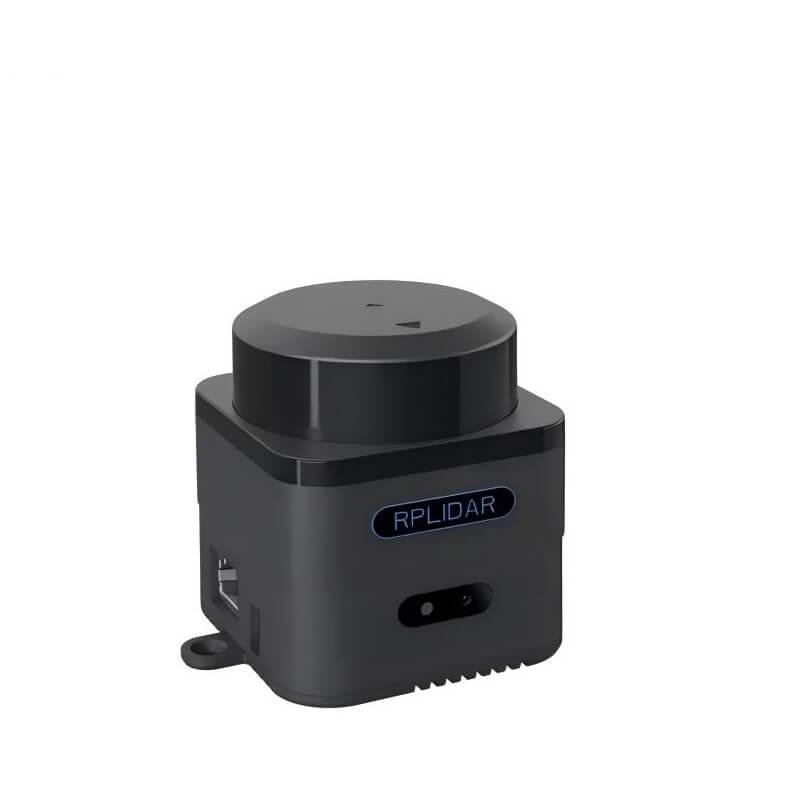 SLAMTEC Mapper M2M3 LiDAR Laser Mapping Sensor module, angled view with RPLIDAR badge