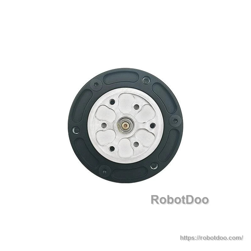 SteadyWin GIM3505-8 planetary reducer motor front view showing output bearing and bolt circle