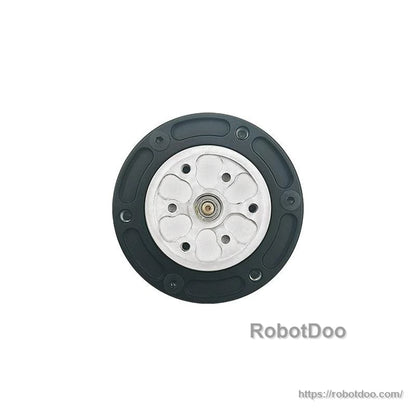 SteadyWin GIM3505-8 planetary reducer motor front view showing output bearing and bolt circle
