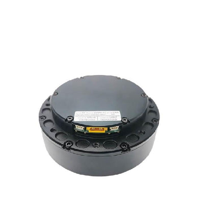 SteadyWin GIM8108-36 36:1 planetary reducer motor, rear housing with spec label and connector bay