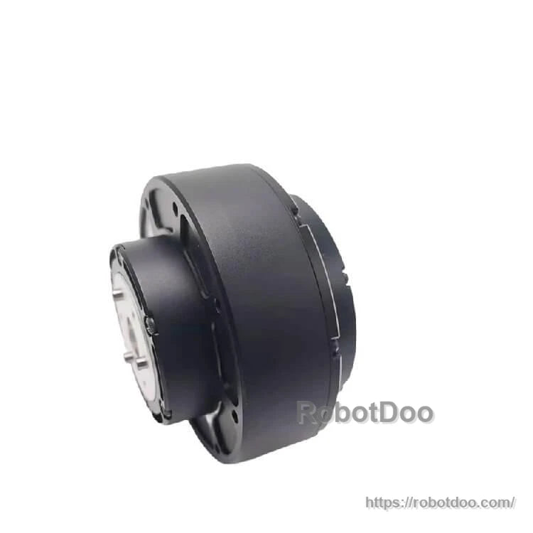 SteadyWin GIM8108-36 planetary reducer motor side profile showing compact drum housing and flange depth