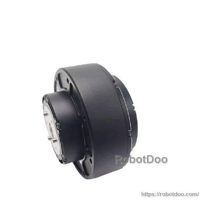 SteadyWin GIM8108-36 planetary reducer motor side profile showing compact drum housing and flange depth
