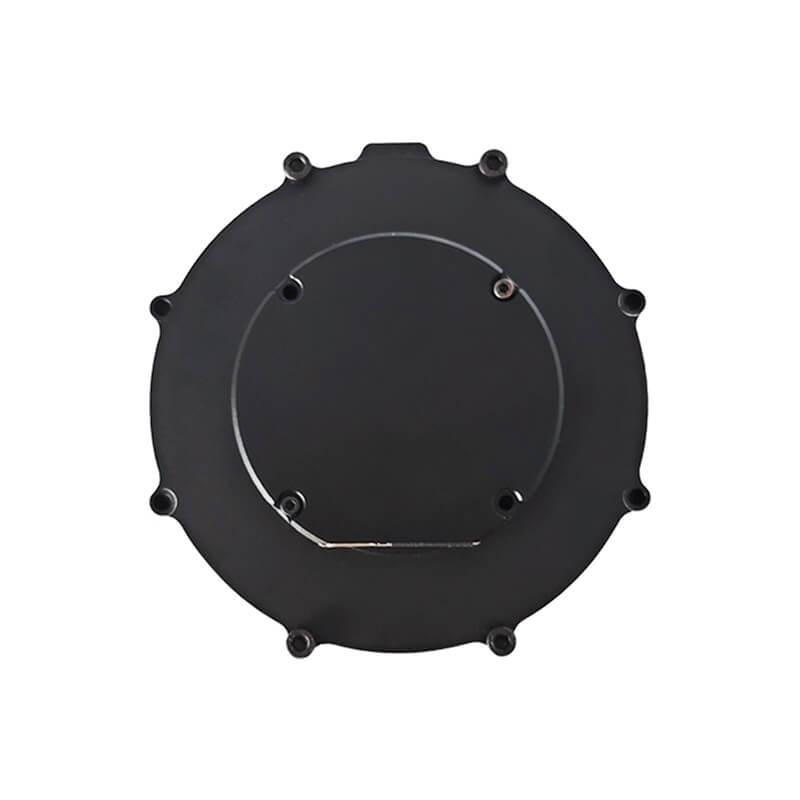 SteadyWin GIM8108-8 reducer motor rear housing view, round cover plate with screws