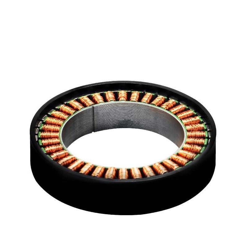 SteadyWin WK8115 Motor stator top view showing copper windings and circular core