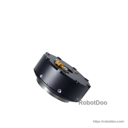 Angled rear-side view showing the actuator housing edge and connector area
