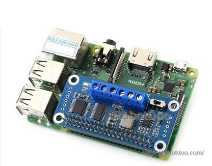 Waveshare Motor Driver HAT with I2C Interface for Raspberry Pi Dual DC Motor Mobile Robot Projects