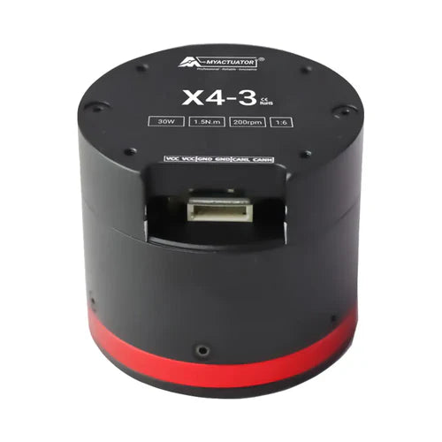 MyActuator RMD-X4 1:6 Micro BLDC Motor 24V High-Speed 600RPM with CAN BUS & Absolute Encoder – High Precision Lightweight Smart Motor