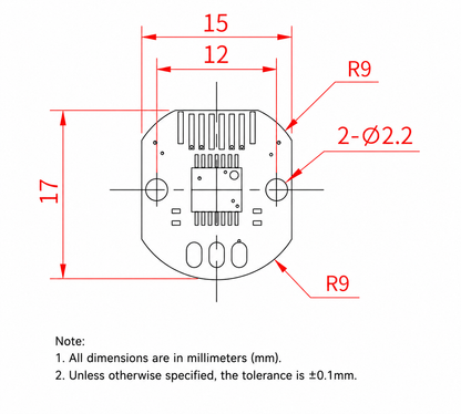 AS5048A Magnetic Rotary Encoder Board 12–14 Bit PWM SPI Magnetic Encoder Sensor
