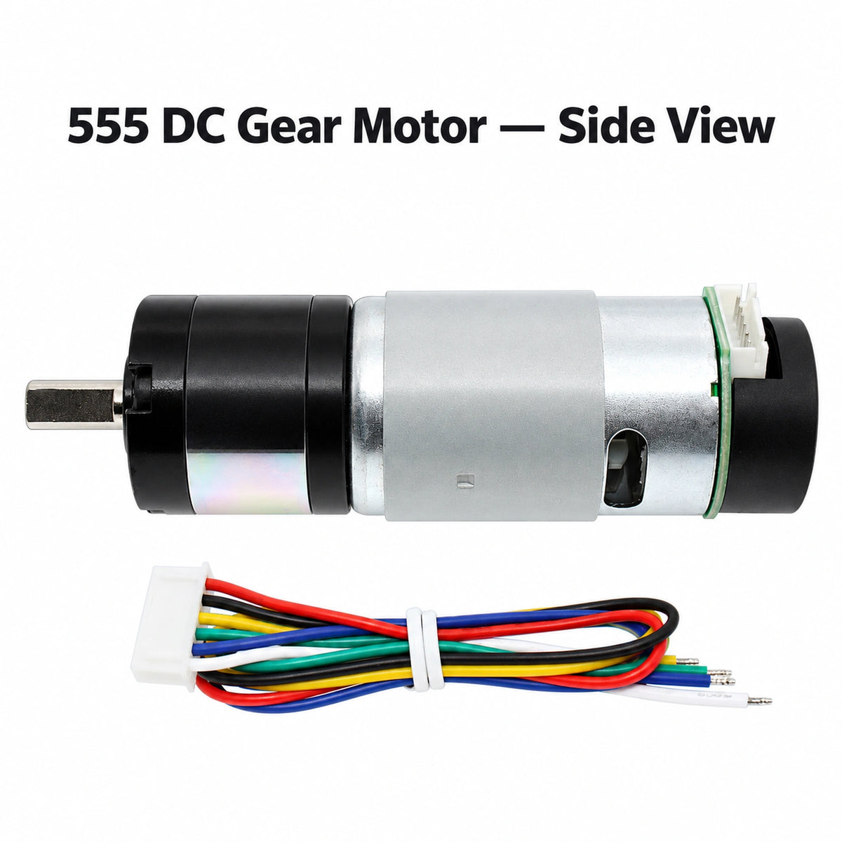 CHIHAI CHP-36GP-555 36mm Planetary Gear Motor with Hall Encoder 12V 24V