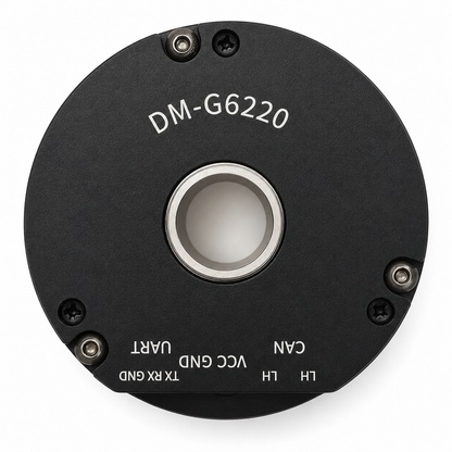 DAMIAO DM-G6220 Hollow Shaft Gimbal Servo Motor 24V CAN Bus High Precision Brushless Actuator for Robotics