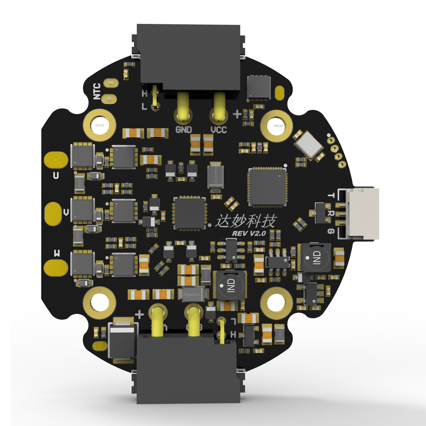 DAMIAO DM40-1E MIT Servo Driver for BLDC Robotic Joint Motors Dual Encoder FOC Controller