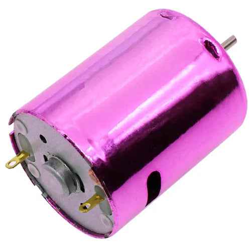 24mm High-Speed Mini DC Motor 11.1V 65,000 RPM – RS370WP Carbon Brush Motor with Strong NdFeB Magnets