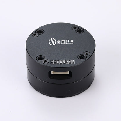 DM-S-4005 Direct Drive Servo Motor with Integrated Driver, RS485/CAN, 14-bit Absolute Encoder, Hollow Shaft BLDC Motor