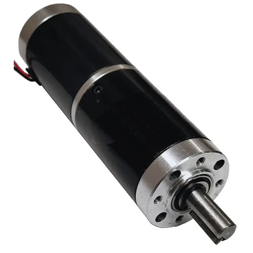 45D High Torque DC Planetary Gear Motor for Robots, 24V, 8RPM, Continuous Duty, Ball Bearing