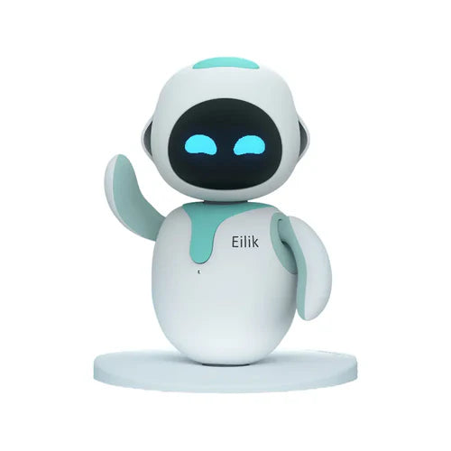 Eilik Little Companion Bot (Blue) – 1.54" OLED, Emotional AI, Touch Reactive, USB-C, Ages 16+