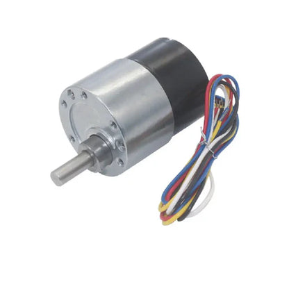37D 24V 7RPM Brushless DC Gearmotor with Metal Gears – High Torque 3625 Motor for Robotics & Automation