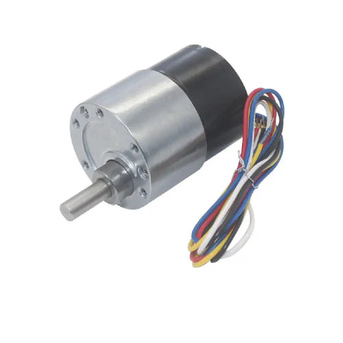 37D 24V 7RPM Brushless DC Gearmotor with Metal Gears – High Torque 3625 Motor for Robotics & Automation