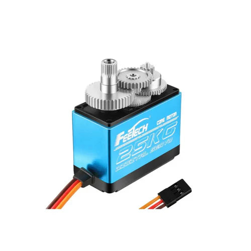 FeeTech 180 Degrees Digital Servo 7.4V 25kg/cm FT5325M – High Torque Steel Gear Digital Servo