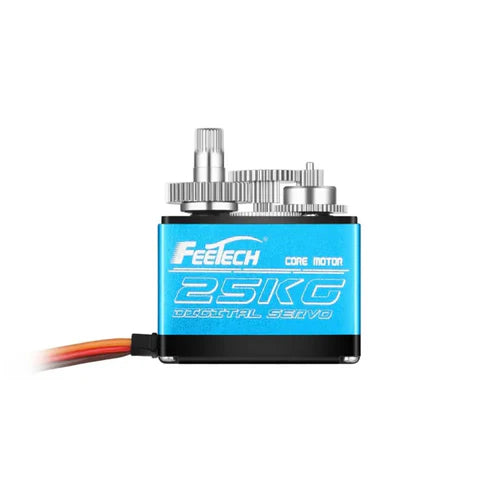 FeeTech 180 Degrees Digital Servo 7.4V 25kg/cm FT5325M – High Torque Steel Gear Digital Servo