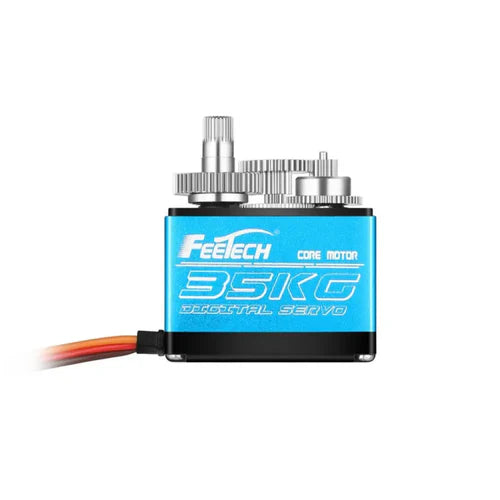 FeeTech FT5330M 180° High Torque Digital Servo 7.4V 35kg/cm with Steel Gears & PA+Aluminum Case