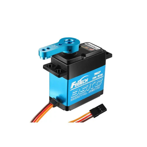 FeeTech FT6335M 360° Digital Servo 7.4V 35kg/cm – High Torque Full Rotation Servo with Steel Gears