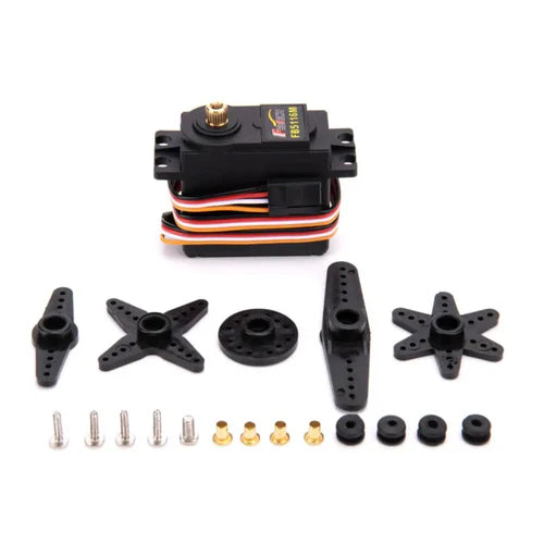 FeeTech Digital Servo 15kg·cm FB5116M with Feedback – High Torque, Copper Gear, Ball Bearings