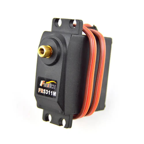 Feetech FR5311M Digital Servo – Standard & Continuous Rotation, 13.8kg·cm Metal Gear High-Torque Servo for Robotics and RC Applications