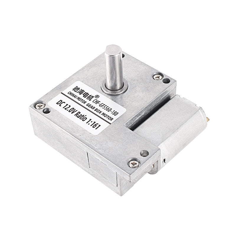 GF5560-180 6V DC Worm Gear Motor High Torque Self-Locking