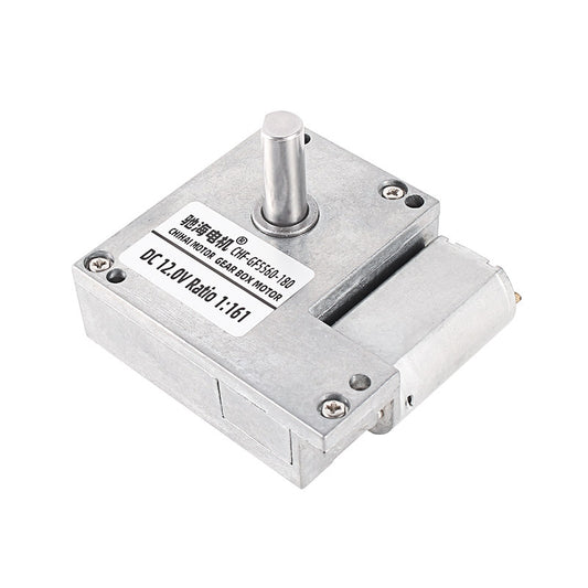 GF5560-180 6V DC Worm Gear Motor High Torque Self-Locking