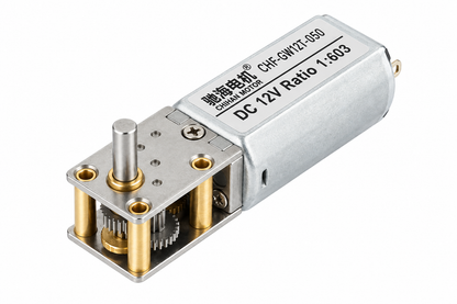 GW12T-050 Micro DC Worm Gear Motor 6V/12V for Mini Robotics