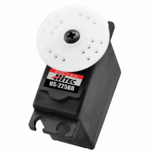 Hitec HS-225BB High Performance Mini Servo – 3.9Kg-cm Torque, 0.14s Speed, Lightweight 32x17x31mm