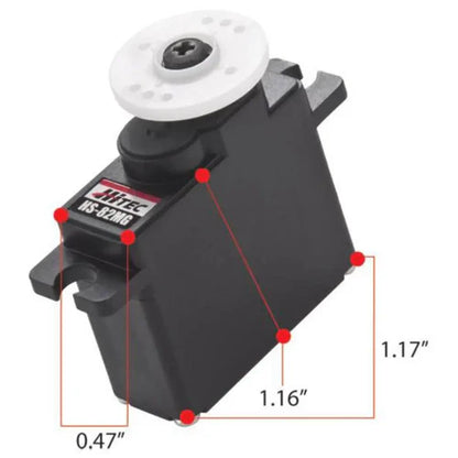HS-82MG Metal Gear Micro Servo – High Torque, Precision Micro Servo for RC Aircraft & Helicopters